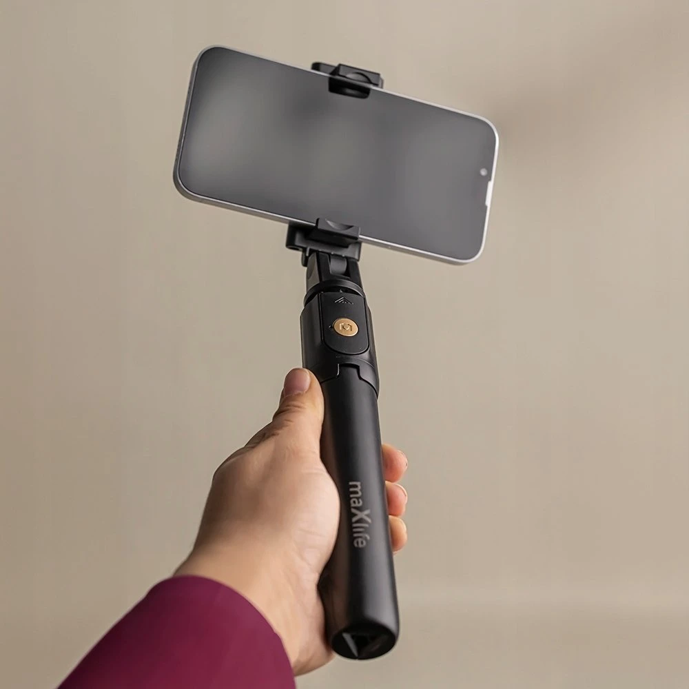 Maxlife „Bluetooth“ asmenukių lazda su trikoju MXST-100, juoda