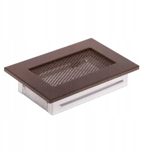 Grotelės židiniui HEARTH, vario spalvos, 110 x 170 mm