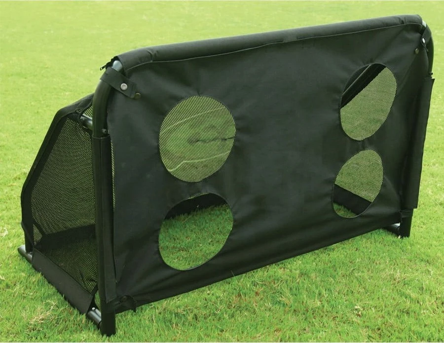Maxwel Metalinis futbolo vartų komplektas 240x120 cm su treniruočių kilimėliu 2010510