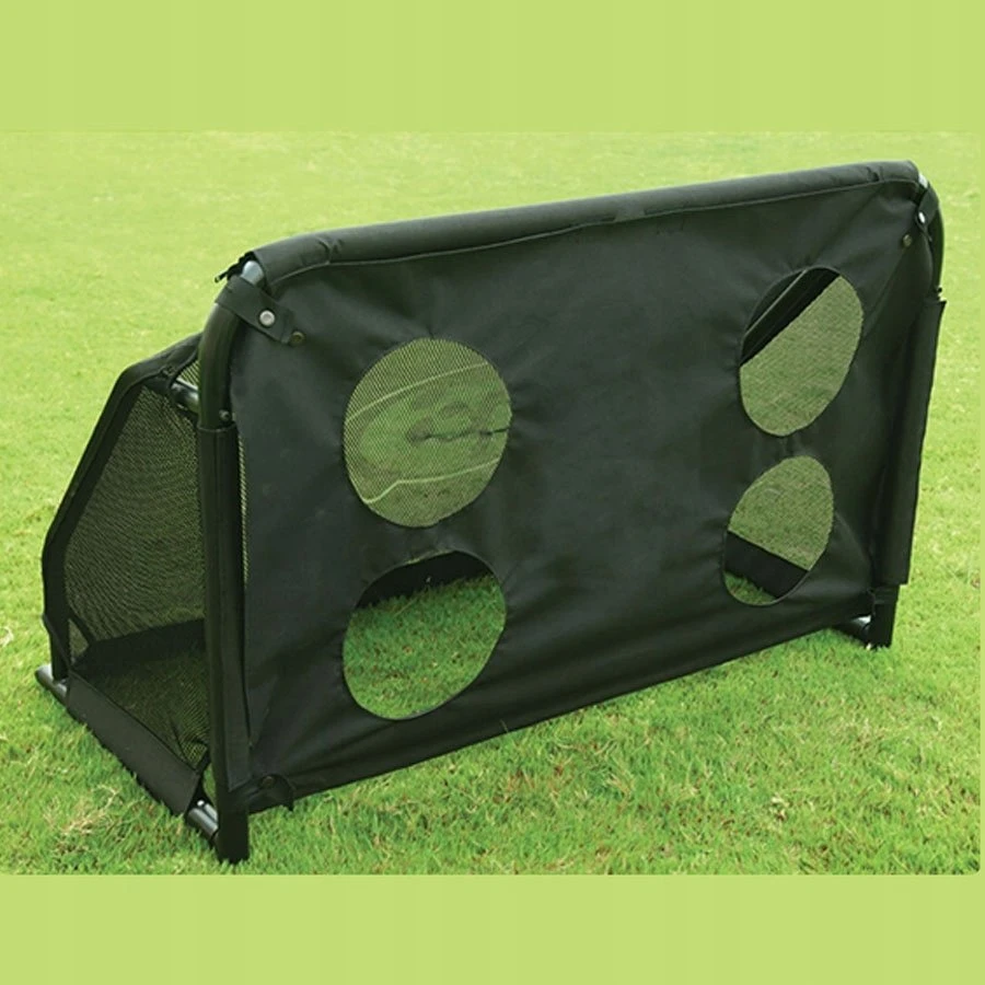 Maxwel Metaliniai futbolo vartai 300x155 cm su taiklumo lavinimo tinkleliu