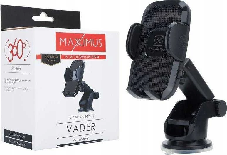 AUTOMOBILINIS LAIKIKLIS MAXXIMUS VADER Juodas PRIEKINIAM STIKLUI