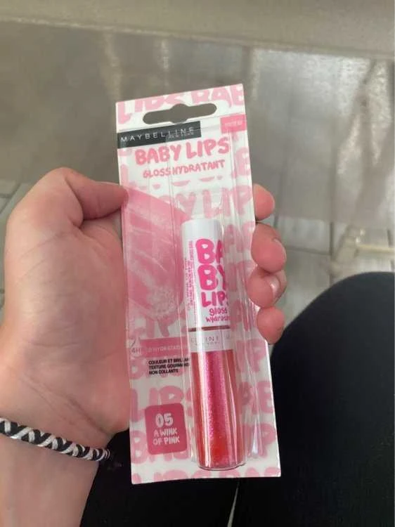 Maybelline Baby Lūpų blizgis 05 A Wink Of Rožinė, 5 ml