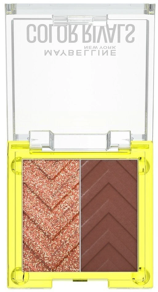 „Maybelline Color Rivals Duo Palette“ akių šešėlių paletė „Spicy x Suave“ 2, 3 g