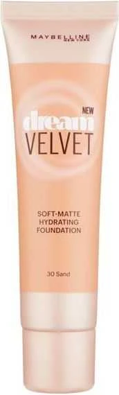 „Maybelline Dream Velvet Soft Matte Kreminis“ makiažo pagrindas „30 Sand“, 30 ml