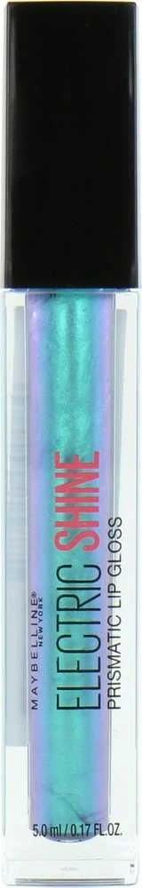 Maybelline New York Electric Shine Prismatic lūpų blizgis, 5 ml, spalva - 165 Electric Blue