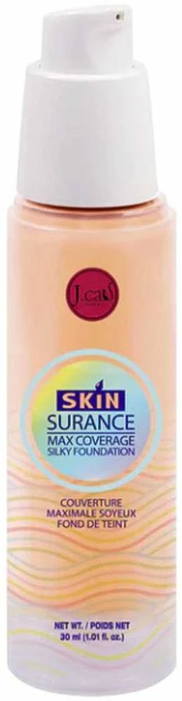 J.Cat Beauty Skinsurance Max Coverage Silky Foundation 106 Soft rusvai gelsvas, 30 ml