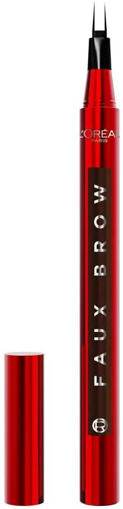 L'Oreal Paris Faux Brow tamsiai ruda 1 ml