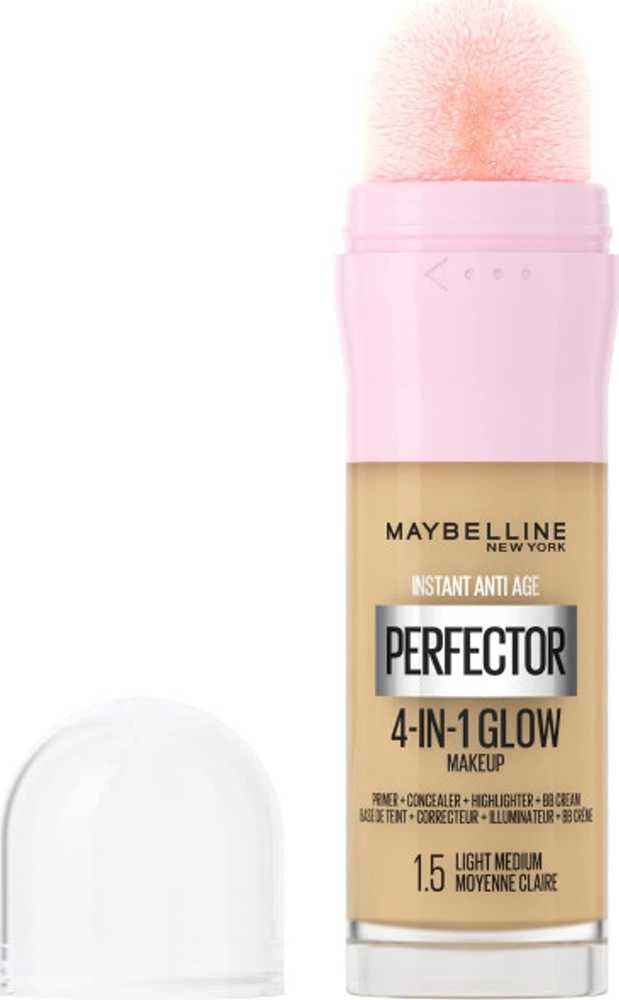 Maybelline Instant Anti-Age Perfector 4-In-1 Glow Makeup moterims, 20 ml