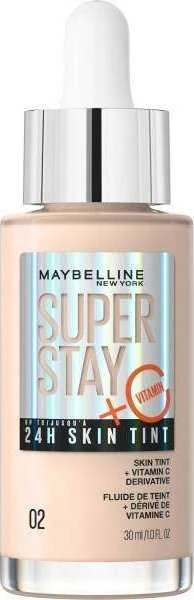 Maybelline Superstay 24H Skin Tint + Vitamin C Makeup moterims, 30 ml