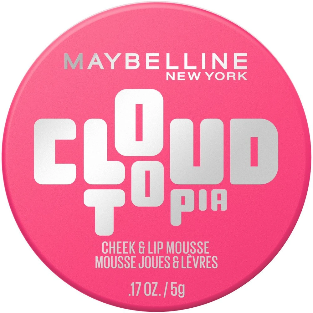 Maybelline Cloudtopia Cheek & Lip Mousse 04 Rožinė DayDream 5 g