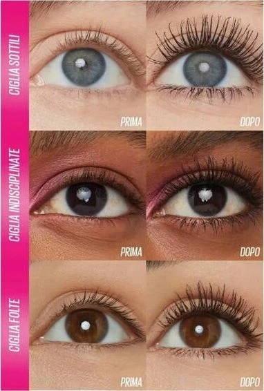 Maybelline MAYBELLINE_Lash Sensational Firework storinantis blakstienų tušas Juodas 10ml