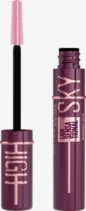 Maybelline MAYBELLINE_Lash Sensational Sky High blakstienų tušas ilginantis Burgundy Haz 7,2ml