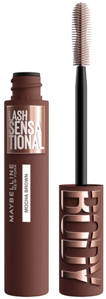 Maybelline Body Lash Sensational Volume Blakstienų tušas, Mocha Brown, 9,75 ml