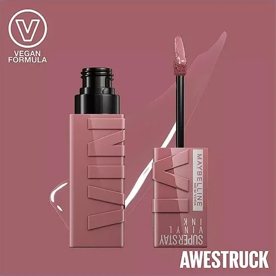 Maybelline MAYBELLINE_Superstay Vinyl Ink Liquid Pomadka do ust 110 Awestruck 4,2ml