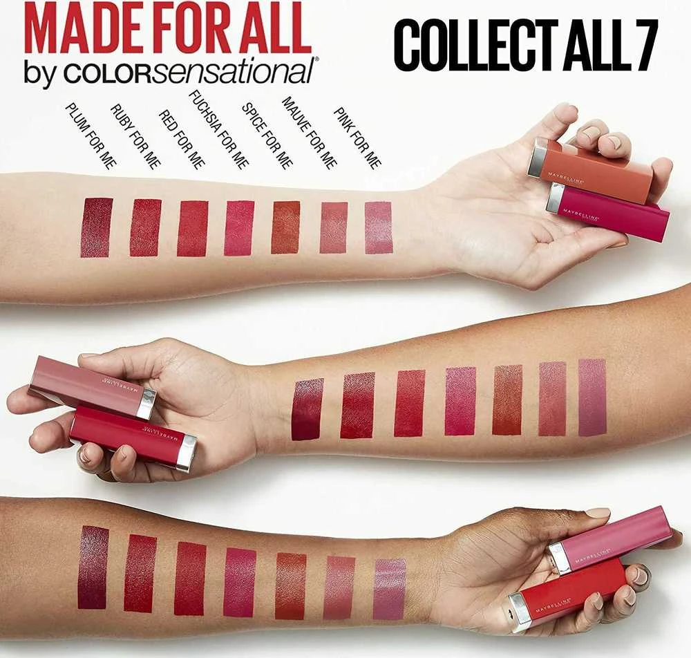 Maybelline New York Colour Sensational Made for All Lūpų dažai, spalva - 379 Fuchsia for Me