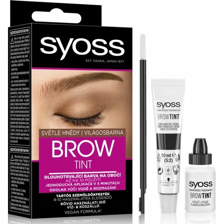 Syoss Brow Tint antakių spalva