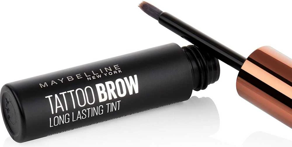 Maybelline MAYB TATTOO BROW GELTINT ilgalaikis antakių gelis #2 medium ruda 5GRM