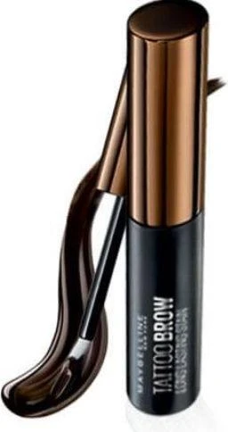 Maybelline TATTOO BROW nulupami ilgalaikiai antakių dažai (#3 Dark Brown) 5g