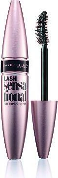 Maybelline Lash Sensational vandeniui atsparus blakstienų tušas su elastomeriniu dvipusiu lenktu šepetėliu 9,5ml