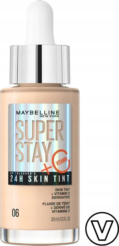 Maybelline Superstay 24H Skin Tint + Vitamin C Makeup moterims, 30 ml