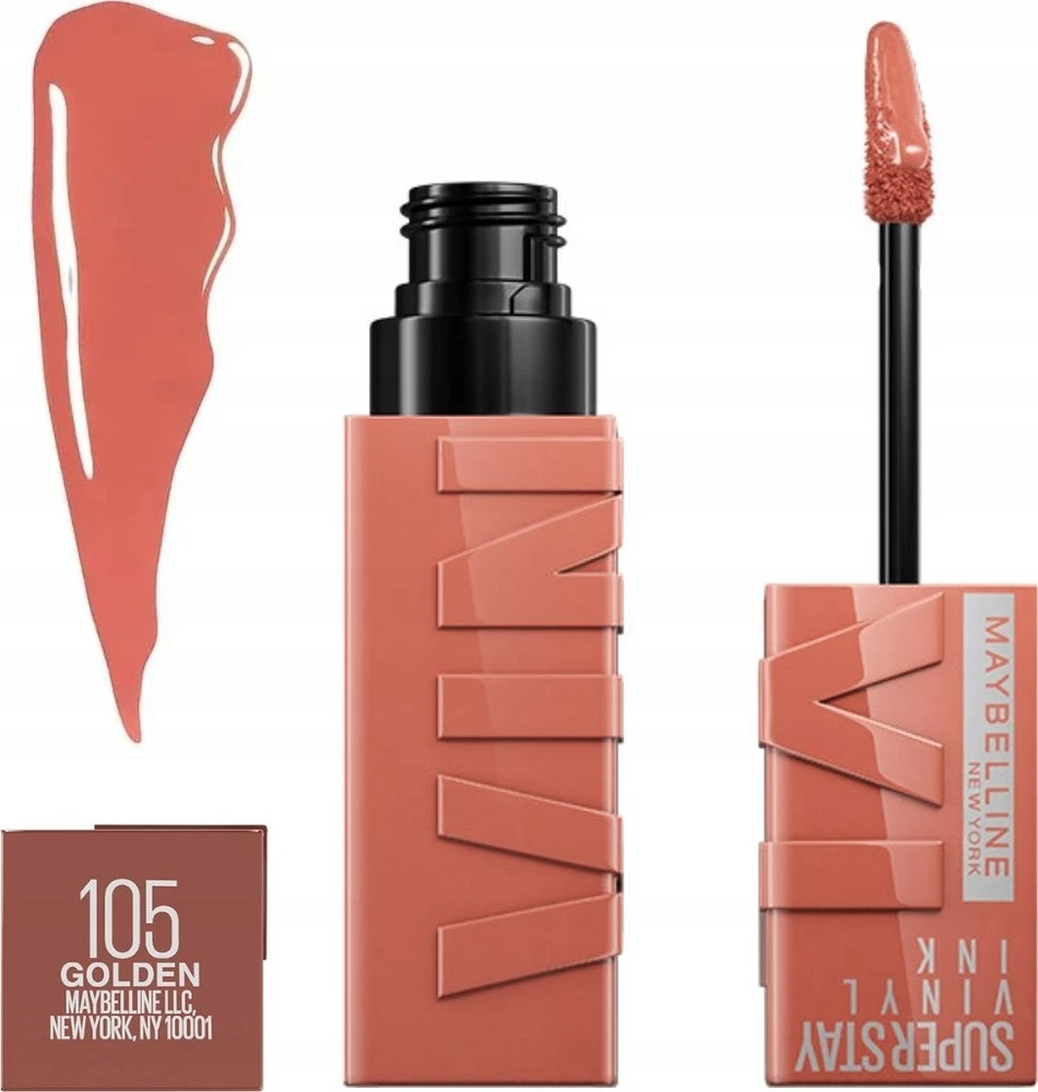 MAYBELLINE_Superstay Vinyl Ink Liquid Pomadka do ust 105 Golden 4,2ml