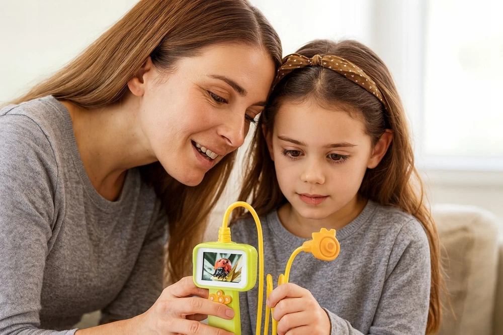 Mbg Line Edukacinis endoskopas Inspekcinė kamera Boreskopas vaikams / Ataz / Az-m2