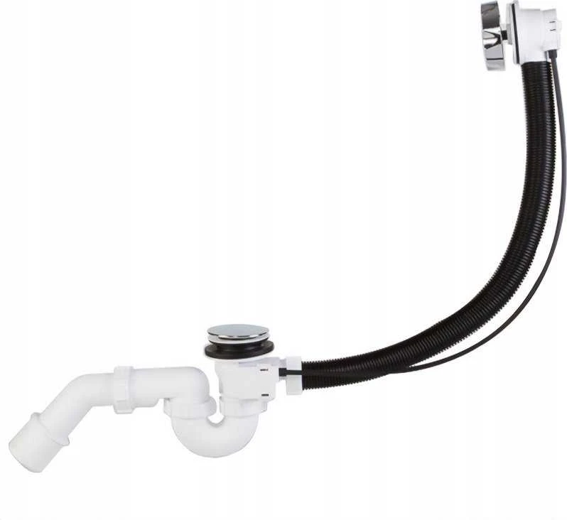Mc Alpine McAlpine Vonios sifonas automatinis chromuotas (S)
