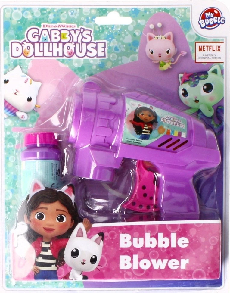 Mc Banki Mydlane Muilo burbuliukai 60ml Gabbys MEGA CREATIVE pistoletas 528966