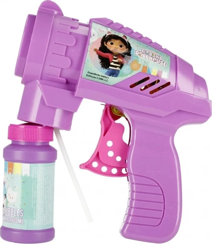 Mc Banki Mydlane Muilo burbuliukai 60ml Gabbys MEGA CREATIVE pistoletas 528966