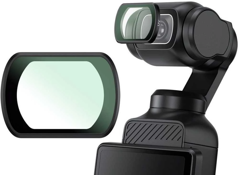 Filtras - JJC F DP3UV filtrų rinkinys DJI Osmo Pocket 3, magnetinis dizainas
