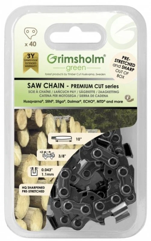 Grimsholm Grandininių pjūklų grandinė 801, 3/8″