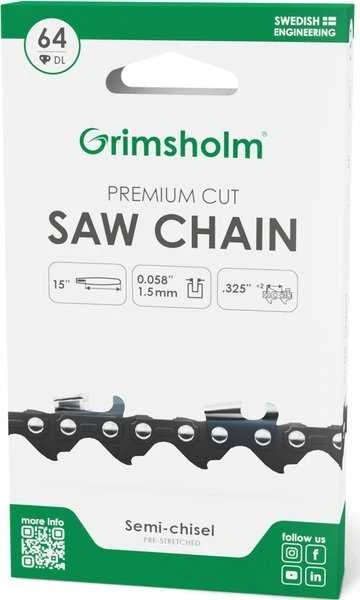 McCulloch GRANDINĖS PJŪKLO GRANDINĖ PREMIUM 64 DL .325 .058/1.5MM