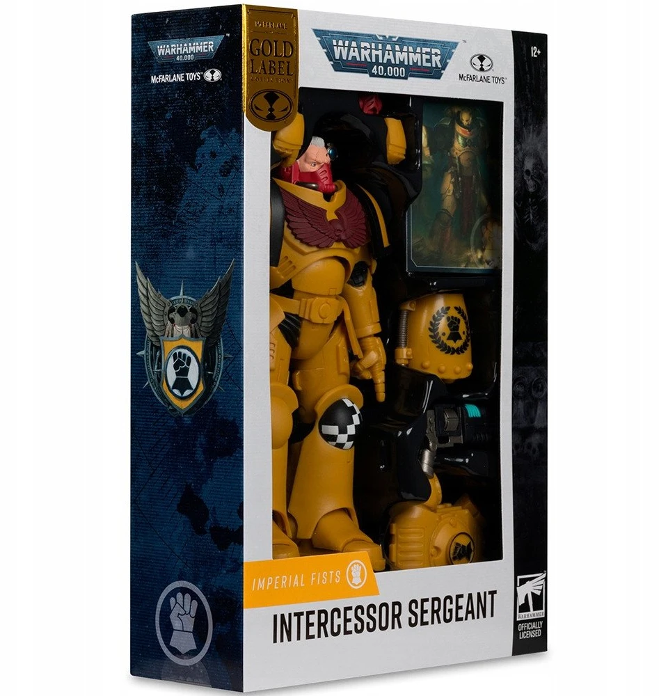 Carruzzo McFarlane Warhammer užtarėjo seržanto figūrėlė, 7 colių