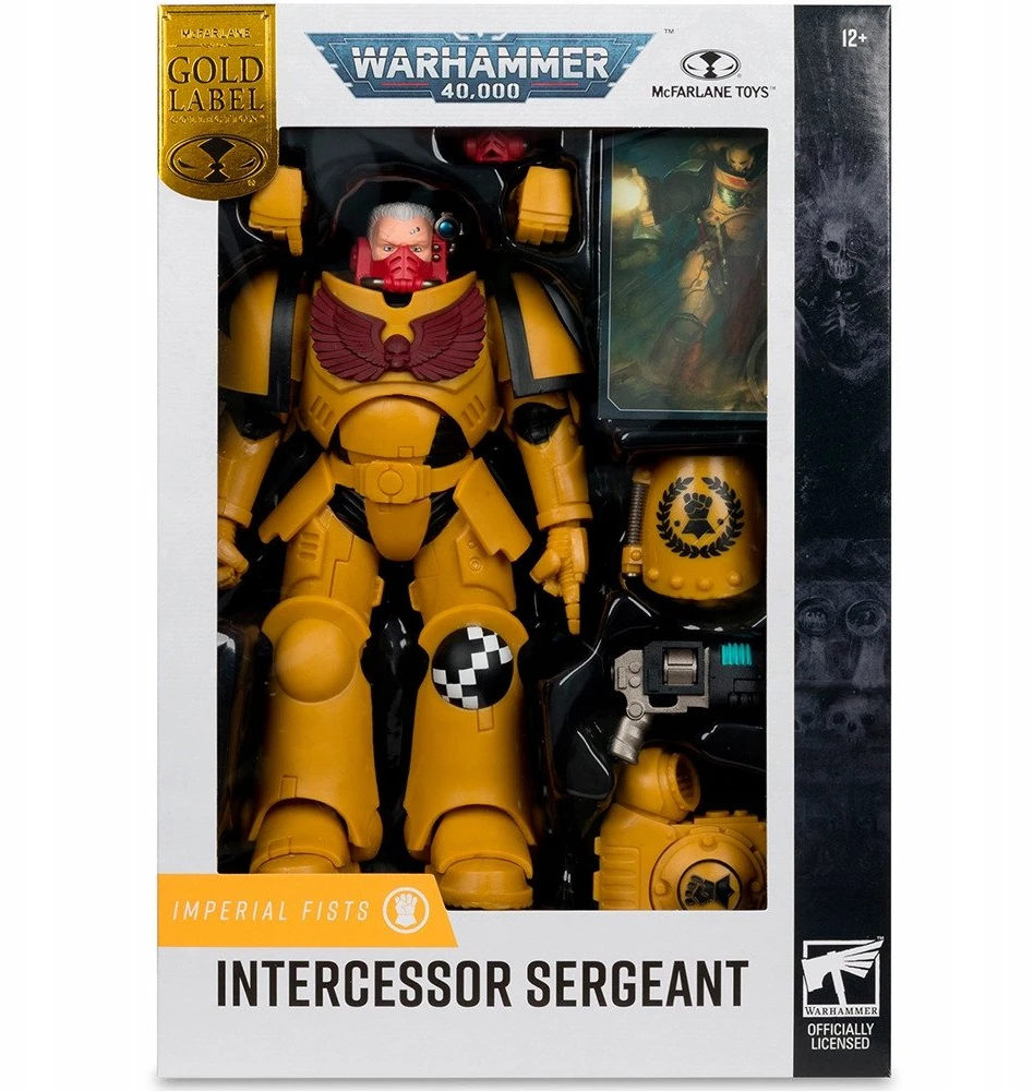 Carruzzo McFarlane Warhammer užtarėjo seržanto figūrėlė, 7 colių