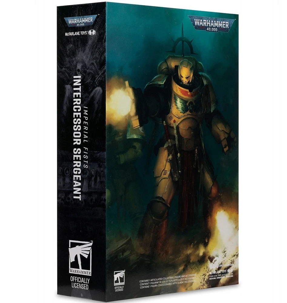 Carruzzo McFarlane Warhammer užtarėjo seržanto figūrėlė, 7 colių