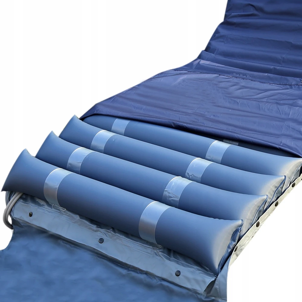 MDH Slėgį Mažinantis Čiužinys - Alternatyvaus Slėgio Čiužinys 140 kg, 850 mm x 190 cm x 115 mm, PVC, su Elektriniu Siurbliu