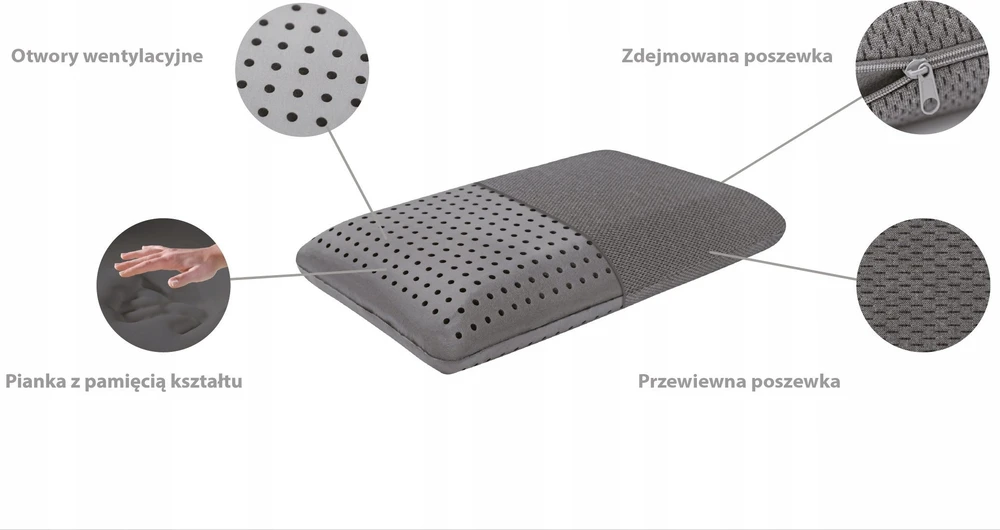 mdh CLASSIC BAMBOO pagalvė iš QMED