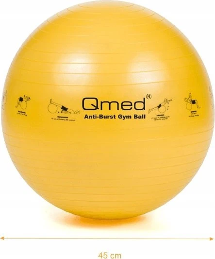 mdh ABS reabilitacinis kamuolys su pompa 45cm