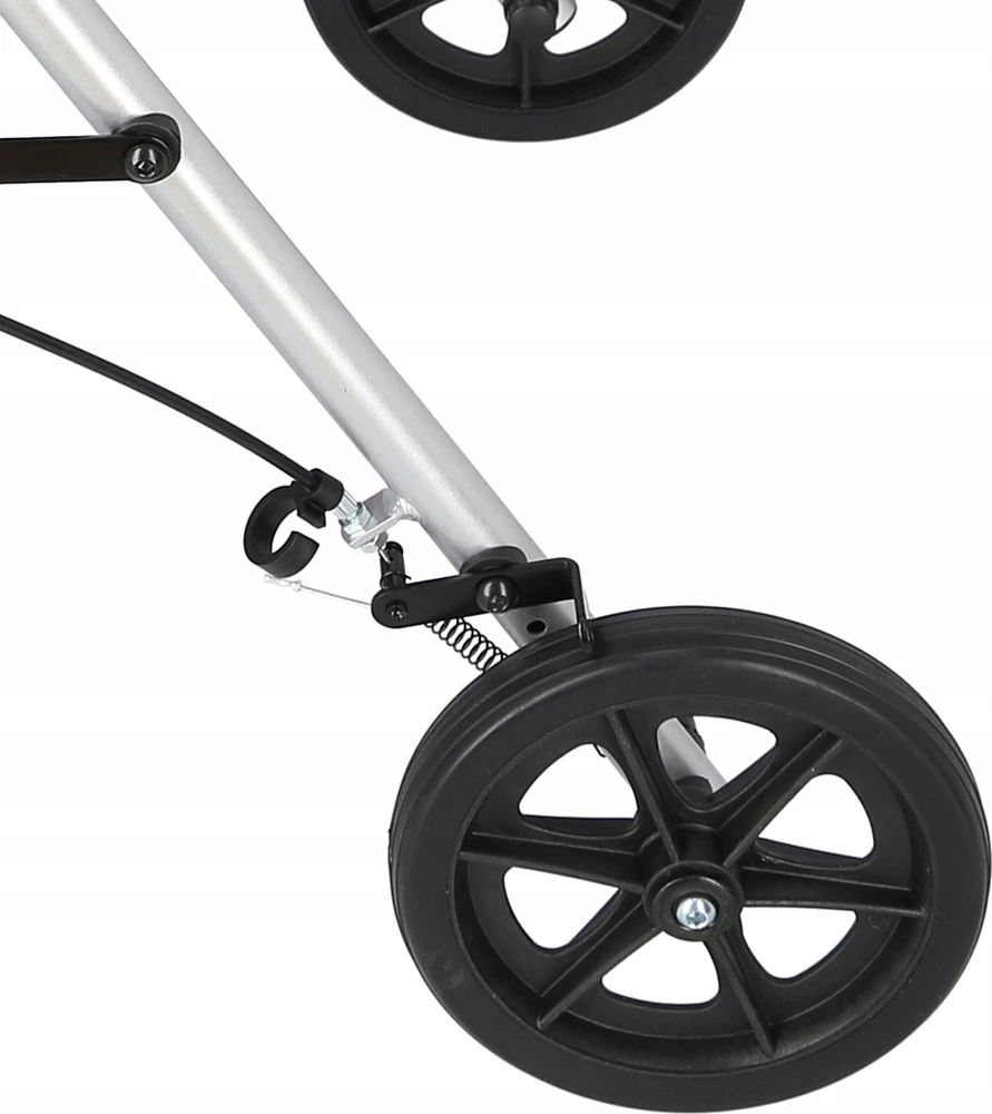MDH Judėjimo Priemonė - Aliuminis Stovas 120kg Talpa, Reguliuojamas Sėdynė 51-56cm, Sulankstomas