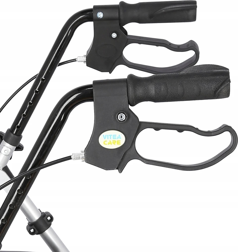 MDH Judėjimo Priemonė - Aliuminis Stovas 120kg Talpa, Reguliuojamas Sėdynė 51-56cm, Sulankstomas