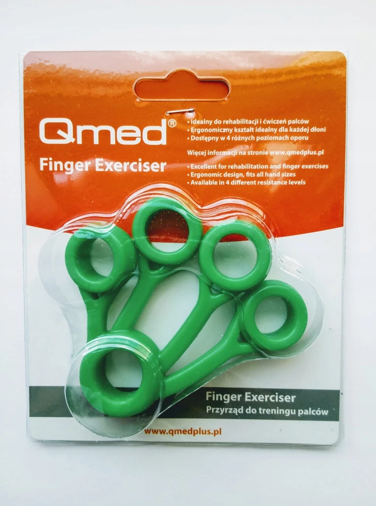 mdh Qmed Finger Exerciser - Žalias