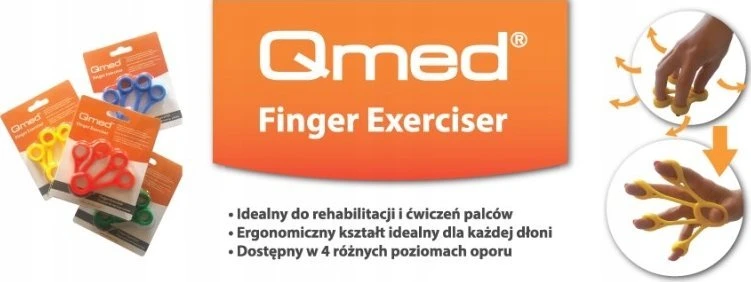 mdh Qmed Finger Exerciser - Žalias