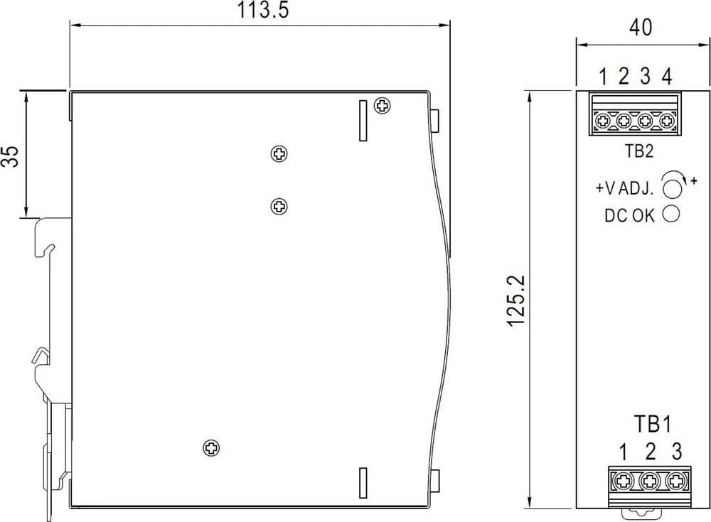 IMPULSINIS MAITINTUVAS NDR-120-12 MEAN WELL