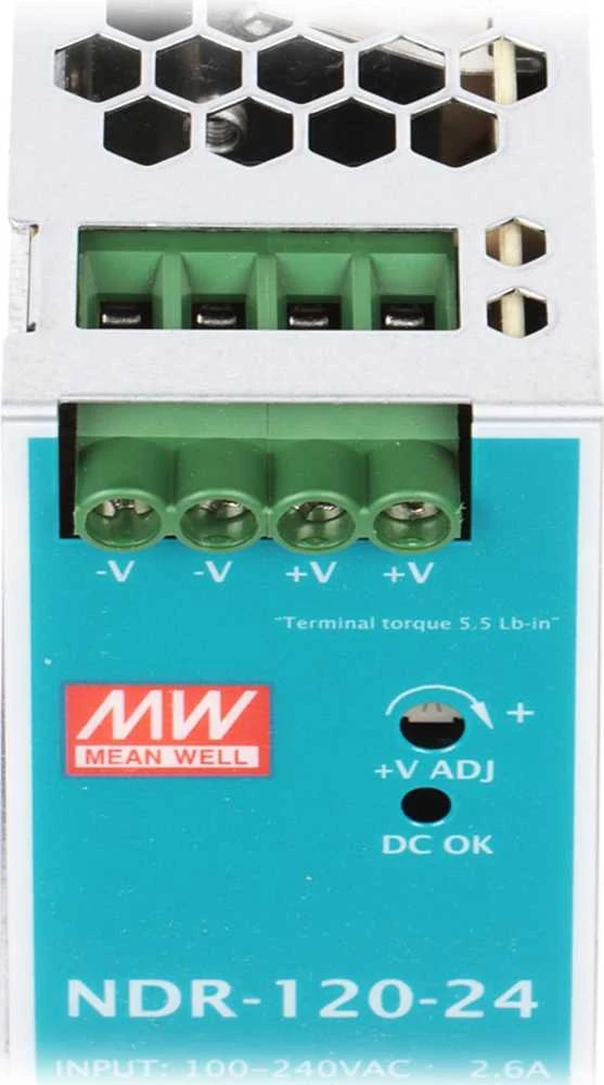 IMPULSINIS MAITINTUVAS NDR-120-24 MEAN WELL