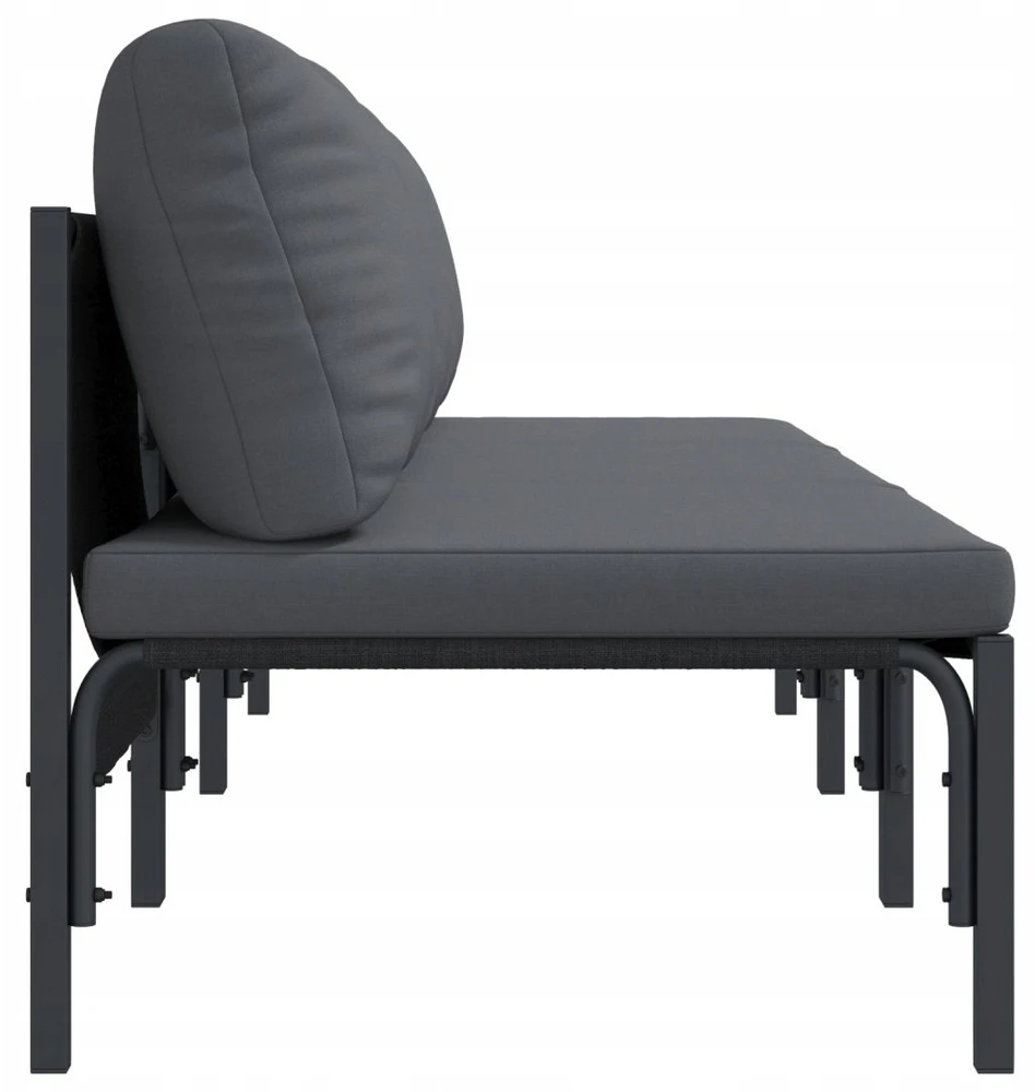 Lauko Baldai 3 Vienetas Antracitas 80 x 80 x 71 cm Plienas
