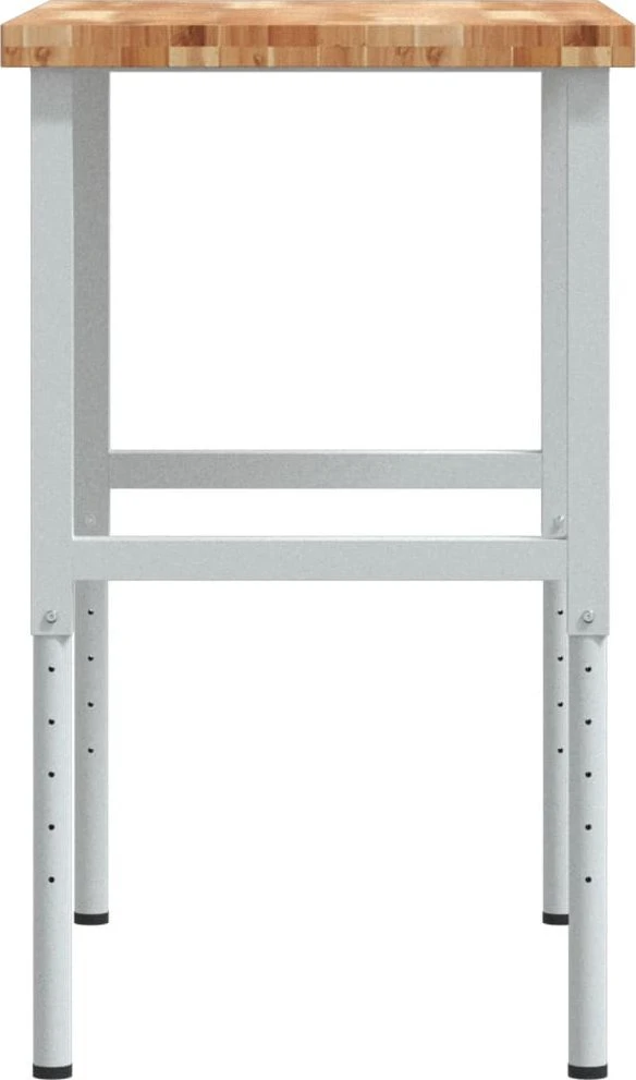 Darbastalis, 100x60x(73-99,5)cm, akacija, stačiakampis