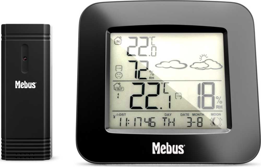 Orų stotelė Mebus Mebus 40715 Wireless Orų stotelė