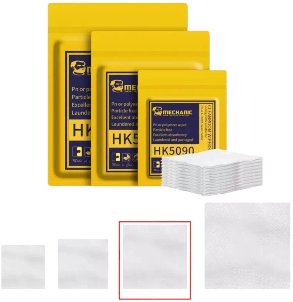MECHANIC Mikropluoštas wipes 21x21cm (x100)