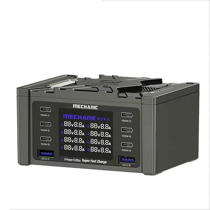MECHANIC V-POWER 8 maks. nuolatinės srovės maitinimo šaltinis 115 W