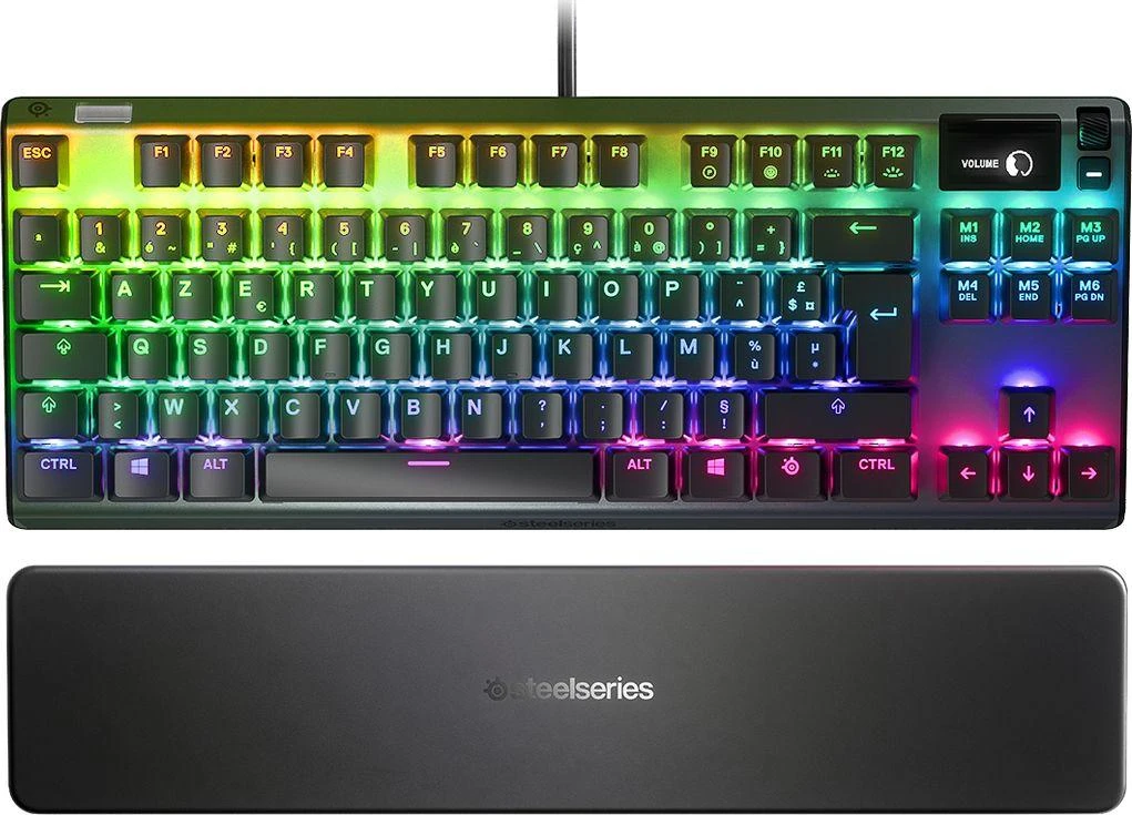 Klaviatūra SteelSeries Apex 7 TKL, Red Switch, US kalba, Juodos spalvos